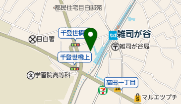 豊島区 雑司が谷地域文化創造館の地図画像