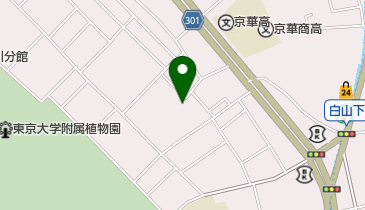 白山交流館の地図画像