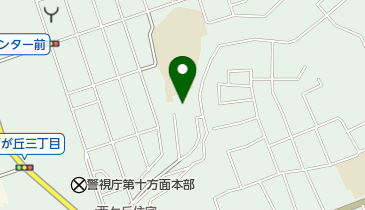 北区西が丘児童館の地図画像