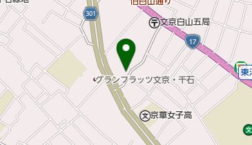 文京白山高齢者在宅サービスセンターの地図画像