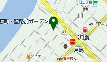 月島スポーツプラザの地図画像