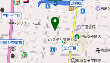 芝地区高齢者相談センター(芝地域包括支援センター)の地図画像