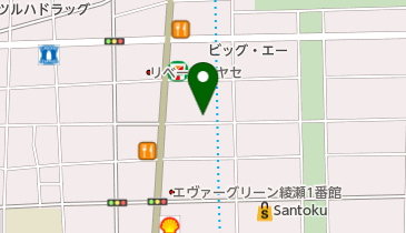 足立区 東綾瀬区民事務所の地図画像