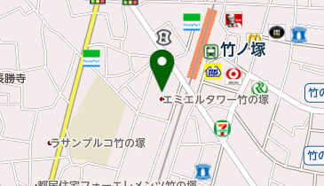 足立区 足立保健所 竹の塚保健総合センターの地図画像