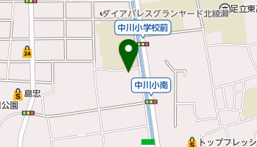 足立区 東和休日応急診療所の地図画像