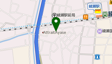 足立区 こども支援センターげんき(綾瀬)の地図画像