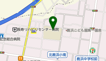 足立区 子育てサロン北鹿浜(北鹿浜小学校内)の地図画像