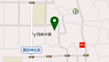 足立区 伊興地域学習センターの地図画像