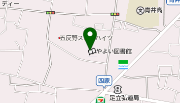 足立区 中央本町地域体育館の地図画像