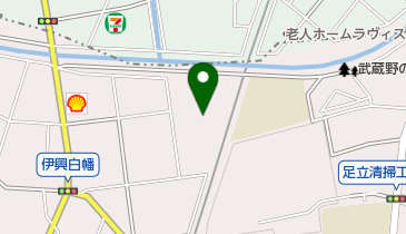 足立区 足立清掃事務所の地図画像