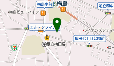 足立区 消費者センター(エル・ソフィア内)の地図画像