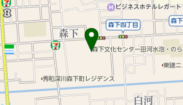 森下文化センターの地図画像