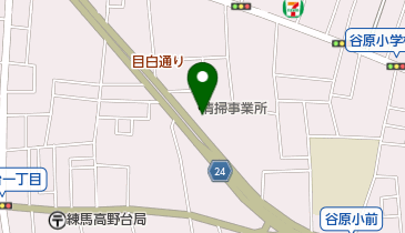 谷原清掃事業所の地図画像