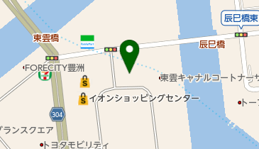 グランチャ東雲の地図画像
