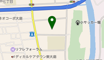 ケアハウスこすもすの地図画像