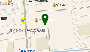 長寿サポート大島西の地図画像