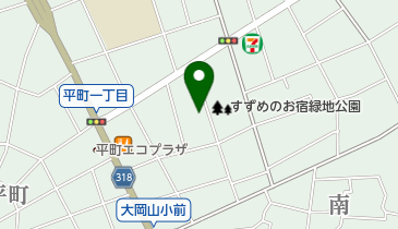 目黒区 大岡山東住区センターの地図画像