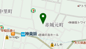 赤城生涯学習館の地図画像