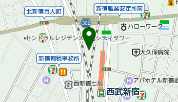ギャラリーオーガード'みるっく'の地図画像