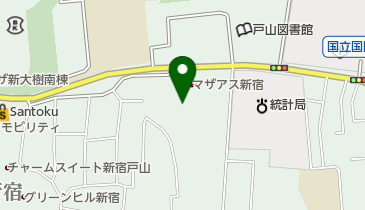 新宿ここ・から広場多目的運動広場の地図画像