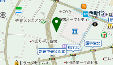 BIZ新宿(新宿区立産業会館)の地図画像