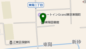 江東区教育センターの地図画像