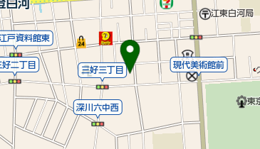 三好地区集会所の地図画像