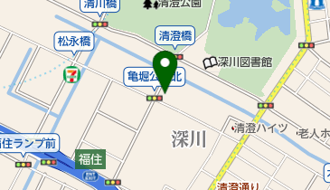 富岡北地区集会所の地図画像