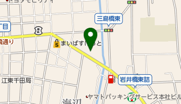 扇橋地区集会所の地図画像