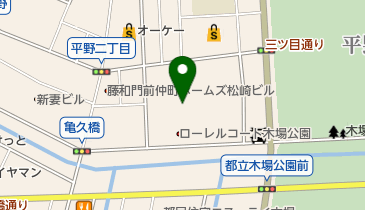 江東区 深川北スポーツセンターの地図画像