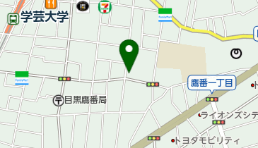 目黒区医師会立在宅介護支援センターの地図画像