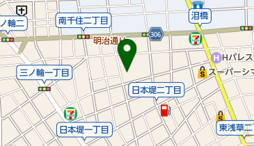 日本堤子ども家庭支援センターの地図画像
