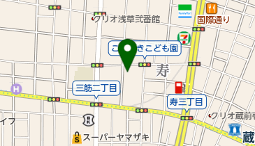 寿子ども家庭支援センターの地図画像