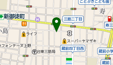 三筋老人福祉館の地図画像