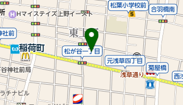 松が谷福祉会館の地図画像