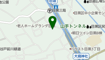 目黒区 のぞみ寮の地図画像