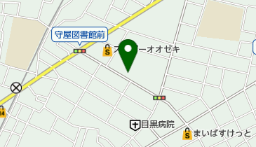 目黒区 中町二丁目自転車集積所の地図画像