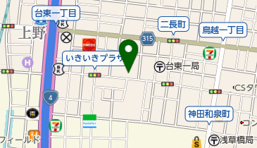 たいとう地域包括支援センターの地図画像
