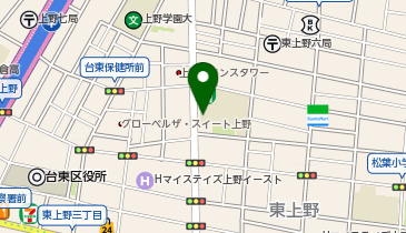 台東区社会教育センターの地図画像