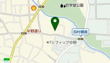 妙正寺川公園の地図画像
