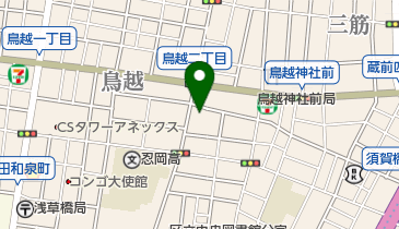 浅草消防署浅草橋出張所の地図画像