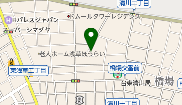 清川公園の地図画像