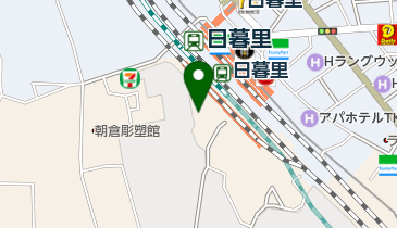 天王寺公園の地図画像
