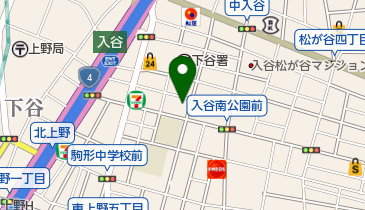 新坂本児童遊園の地図画像