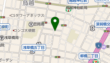 向柳原児童遊園の地図画像