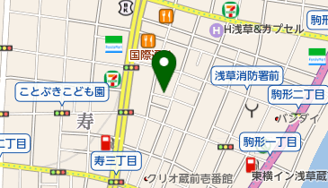 寿三丁目児童遊園の地図画像