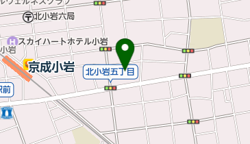 北小岩コミュニティ会館の地図画像