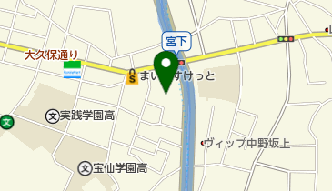 中野区 東部区民活動センターの地図画像