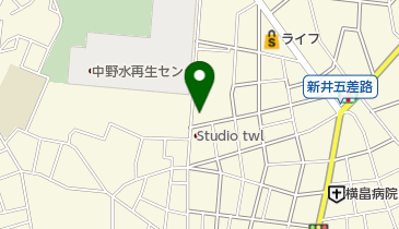 中野区 新井区民活動センターの地図画像