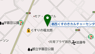 宇喜田公園の地図画像
